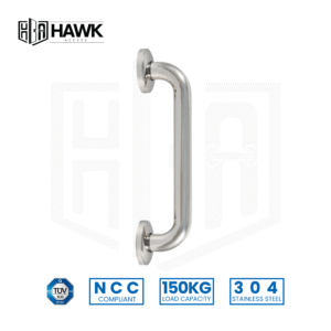 Concealed Fix Grab Rails – Brushed Satin